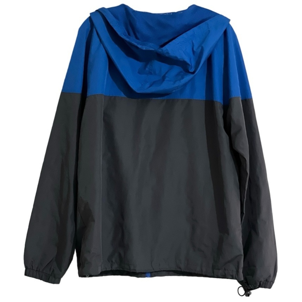 Walt Disney World Parks 1971 Windbreaker Waterproof Jacket Blue/Gray Mens M